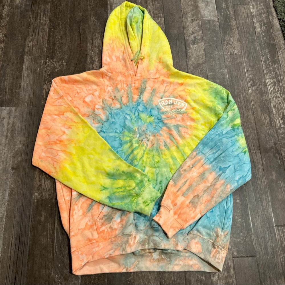 Ron Jon Multicolor Tie-Dye Hoodie